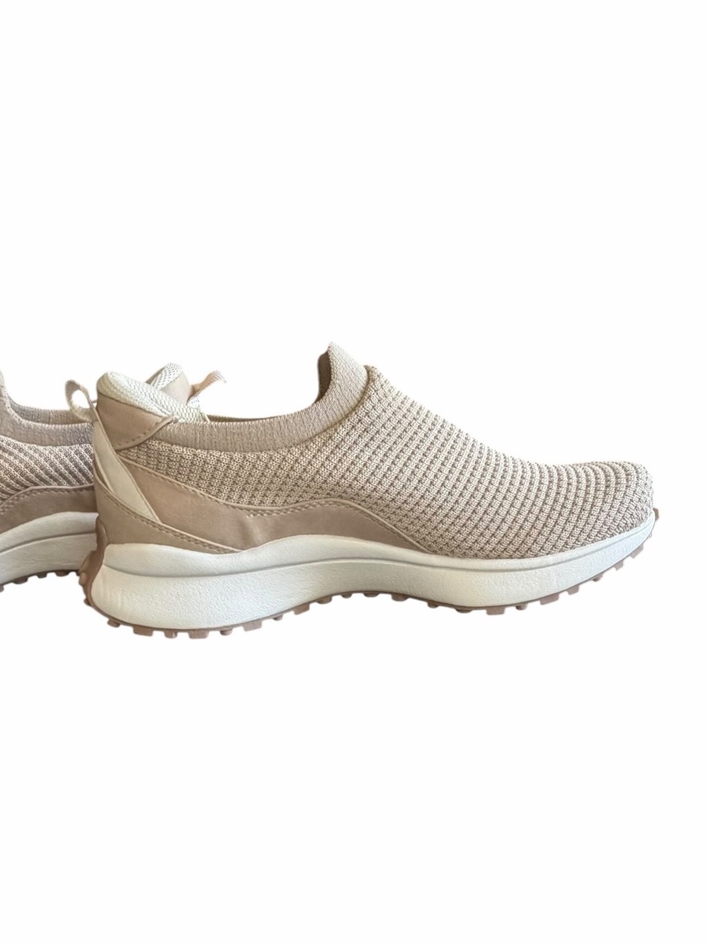 Ryka Jumpstart Slip On Beige Knit Sneakers Women’s Size 7.5 New Never Worn - Picture 3 of 11